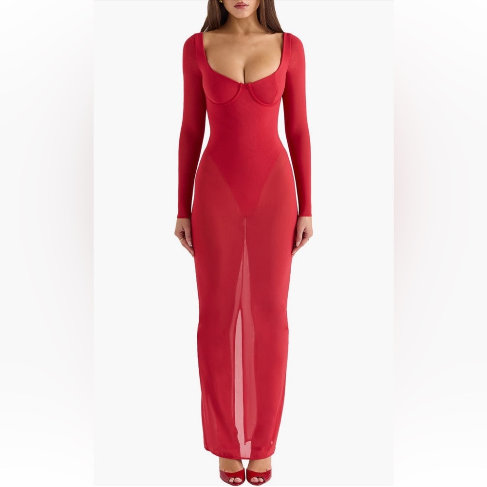 Valentine’s Day Red Sexy Dress